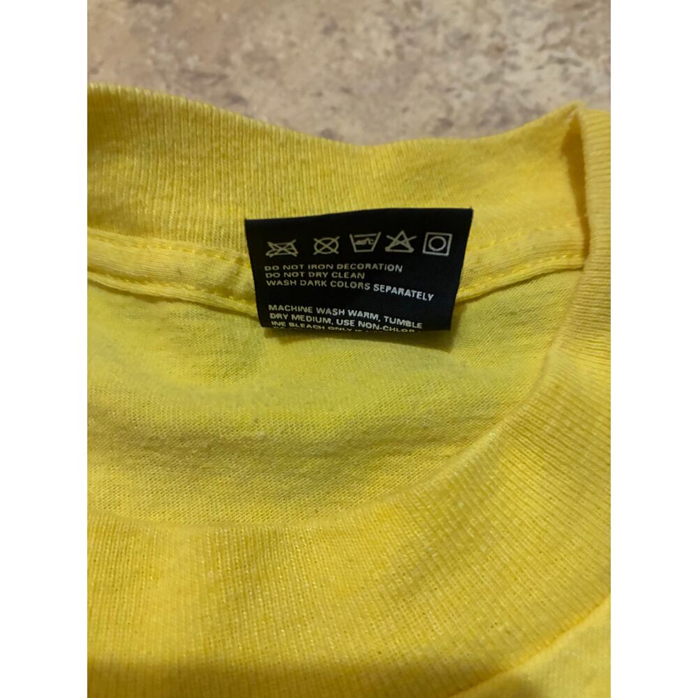 Vintage Yellow Fruit of the Loom T-Shirt XL “Cold Before You Dig It” IL Golf